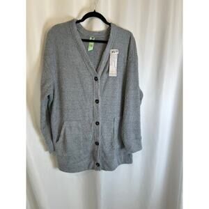 Honeydew Intimates Gray Morning Bliss Cardigan, Medium